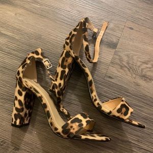 Leopard Print Heels